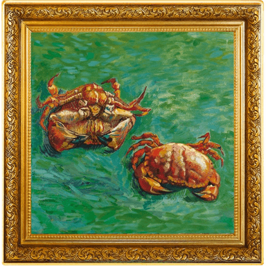Zilveren Vincent van Gogh Two Crabs munt 1 troy ounce