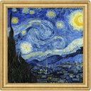 Zilveren Vincent van Gogh Starry Night munt 2 troy ounce 1