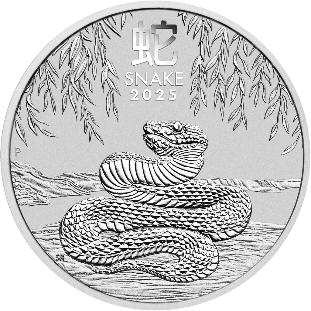 Zilveren lunar munt 1 kilo