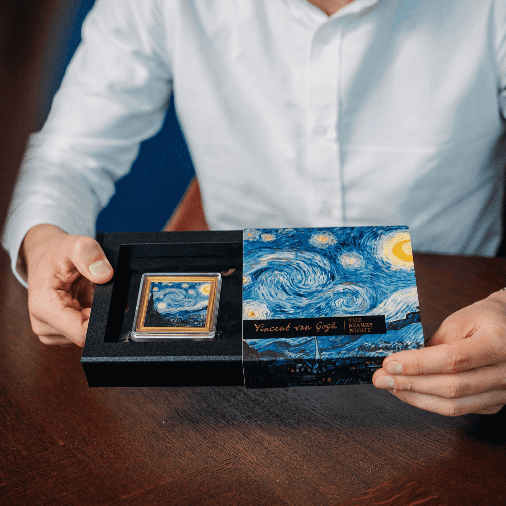 Zilveren Van Gogh verzamelmunten kopen