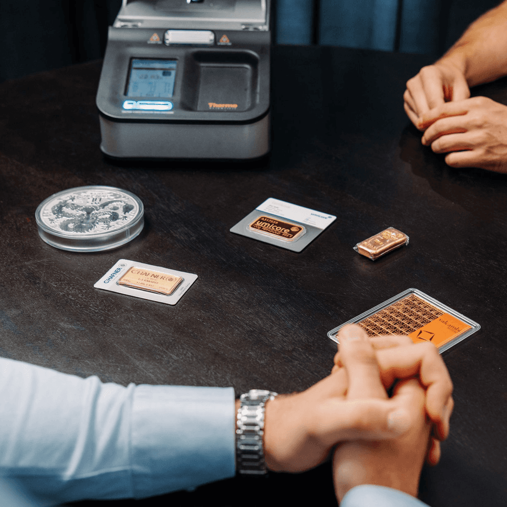 Goudprijs voor gouden munten en gouden staven