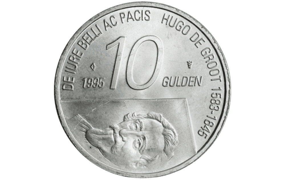 Zilveren 10 gulden munt / zilveren tientje